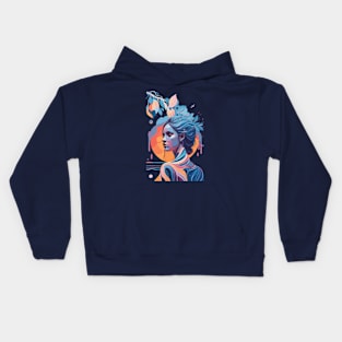 Zodiac Virgo Kids Hoodie